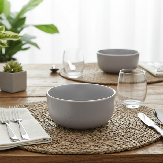 Matt Dark Gray Bowl