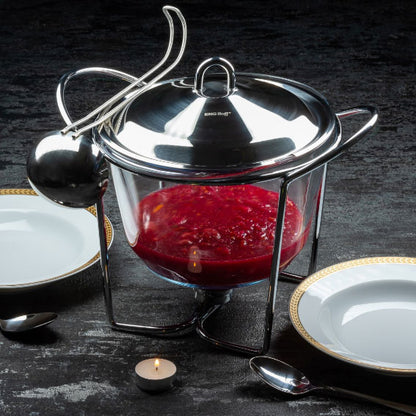 Food Warmer with Ladle