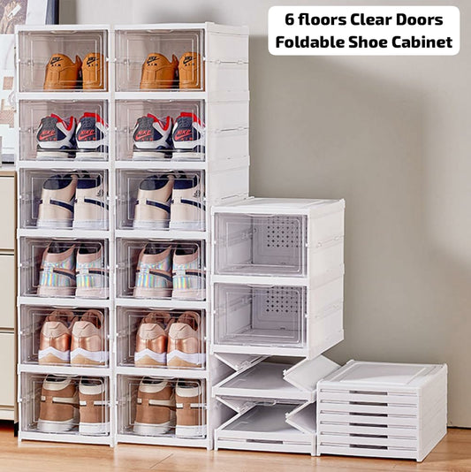 Foldable Shoe cabinet 6 Layers