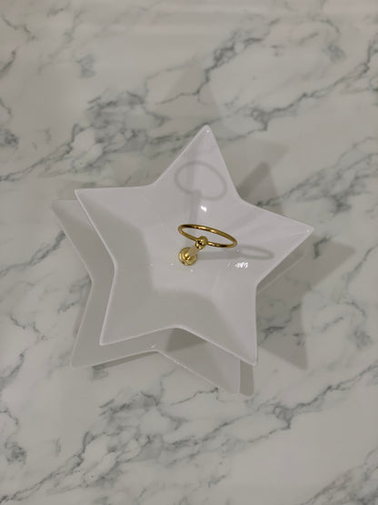 2 Tier Star Serving Stand