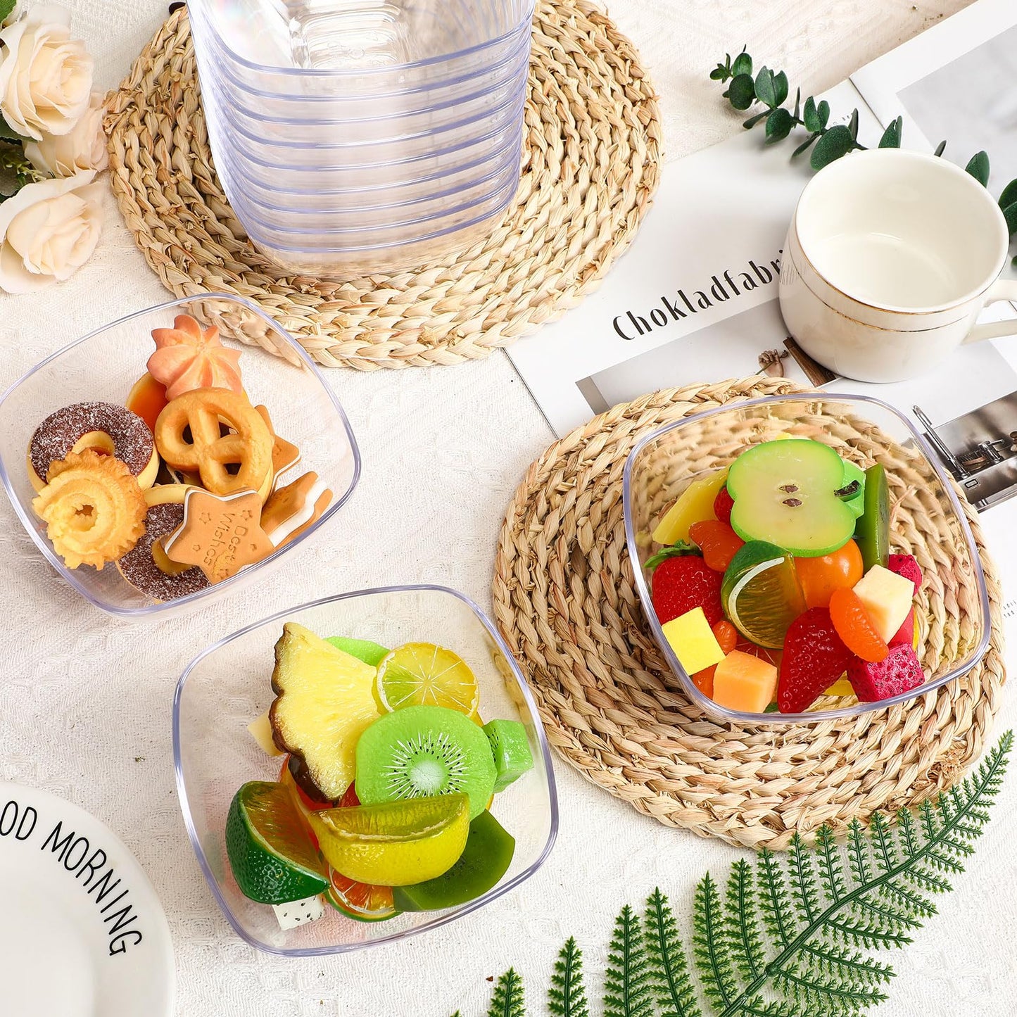 Snack Serving Cups (Set of 4)