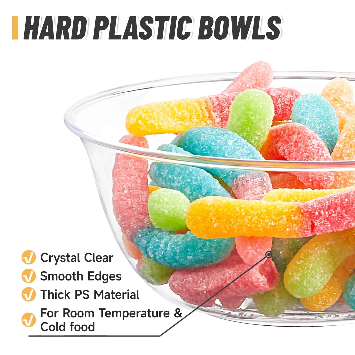 Snack Serving Cups (Set of 4)