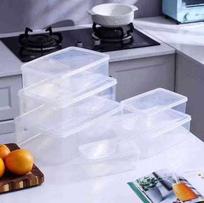 Rectangular Crisper 6 Piece Set