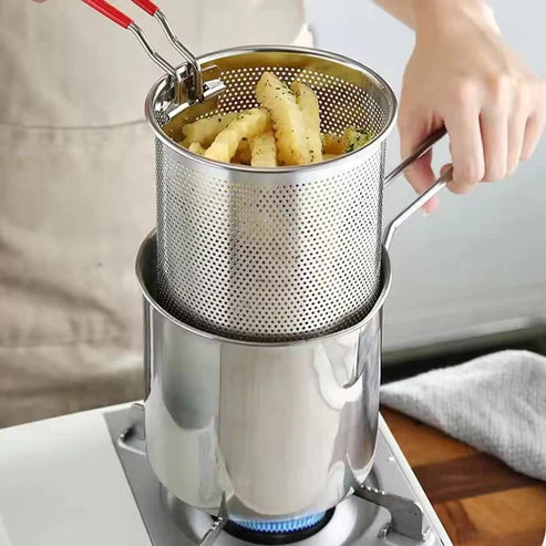 Frying Basket & Pot