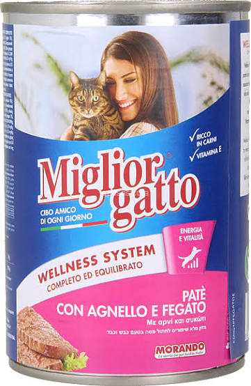 MIGLIOR GATTO CON AGNELLO E FEGATO PATE 400G