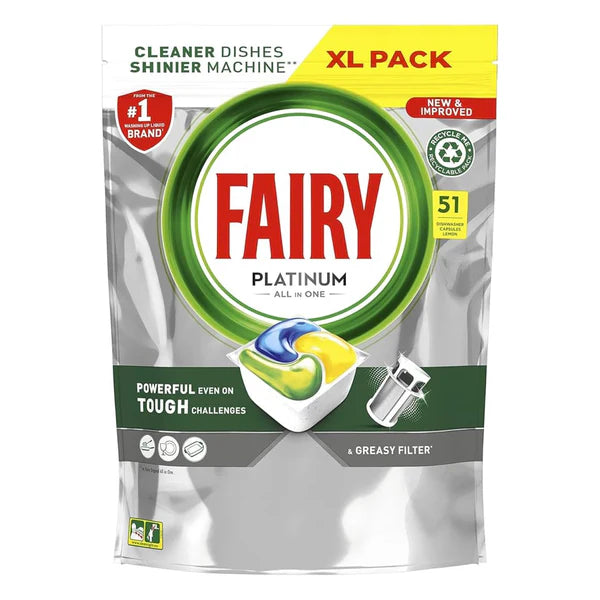 Fairy Dishwasher Tabs Platinum