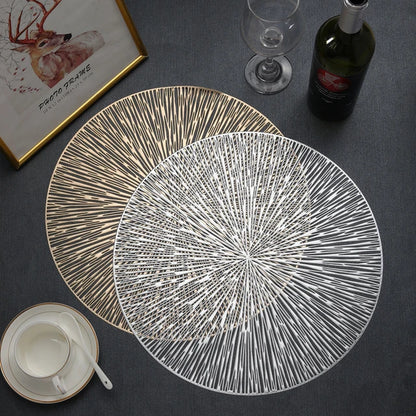 Round Decorative Table Placemats