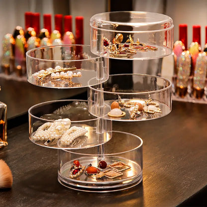 5 Layers Rotating Jewelry Box