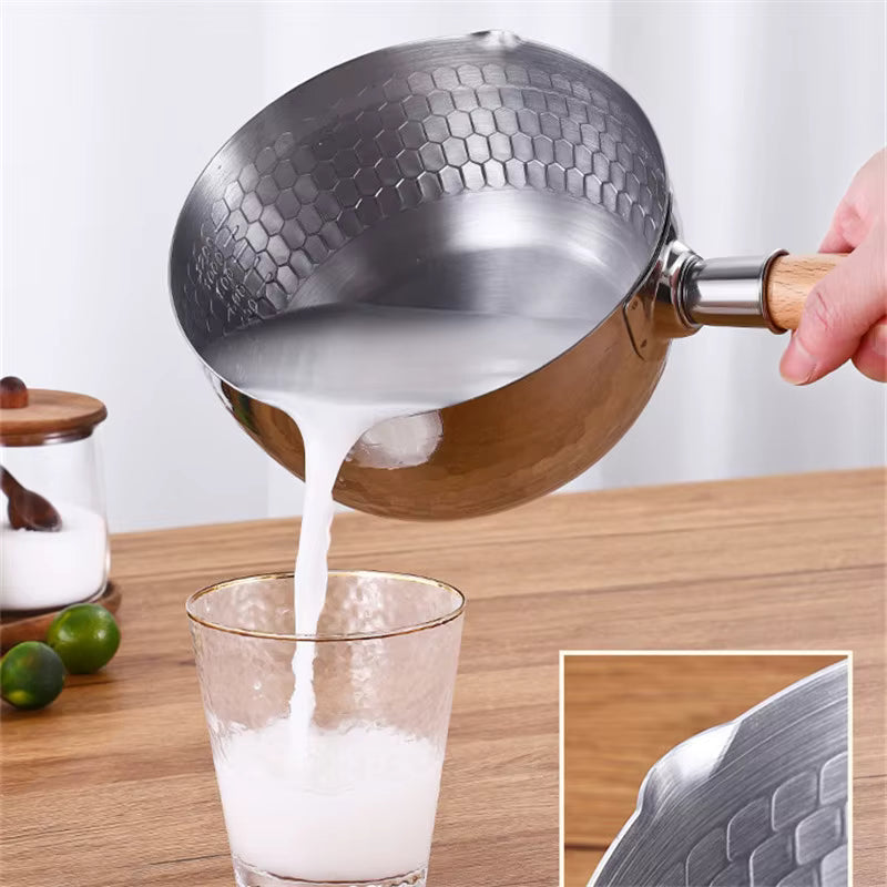 Stainless Steel Milk Pot 16cm