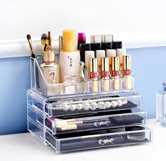 Makeup Organizer with 3 Drawers