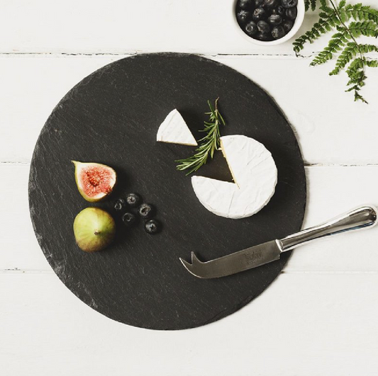 Round Melamine Slate Effect Board