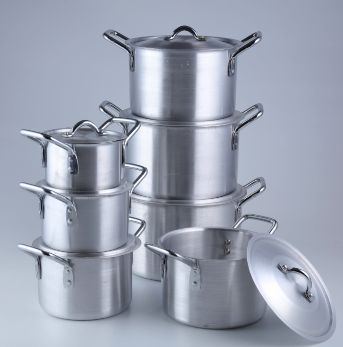 Aluminum Cooking Pot (Set of 7)