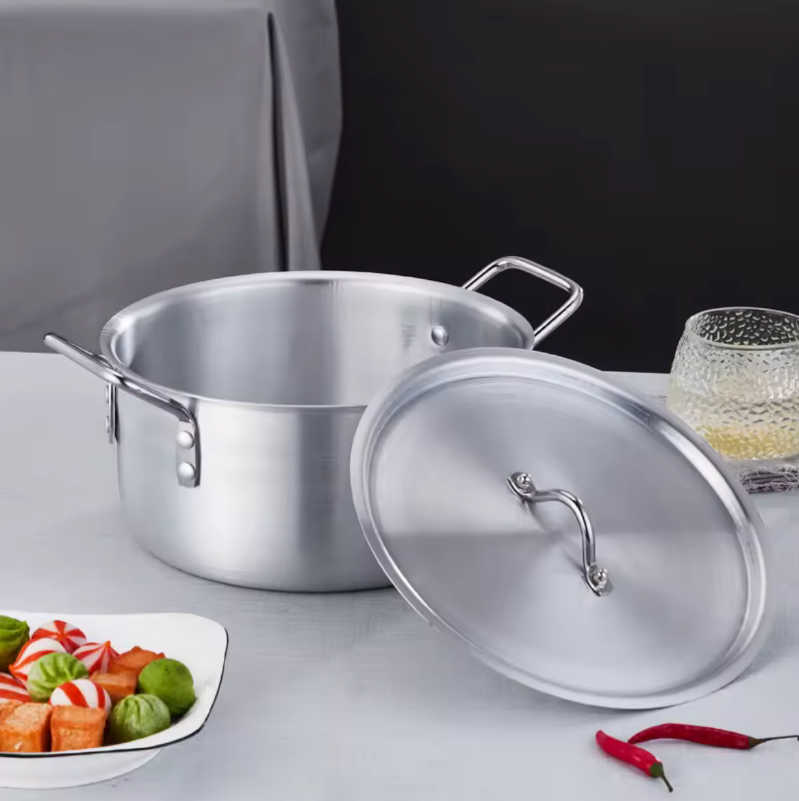 Aluminum Cooking Pot (Set of 7)