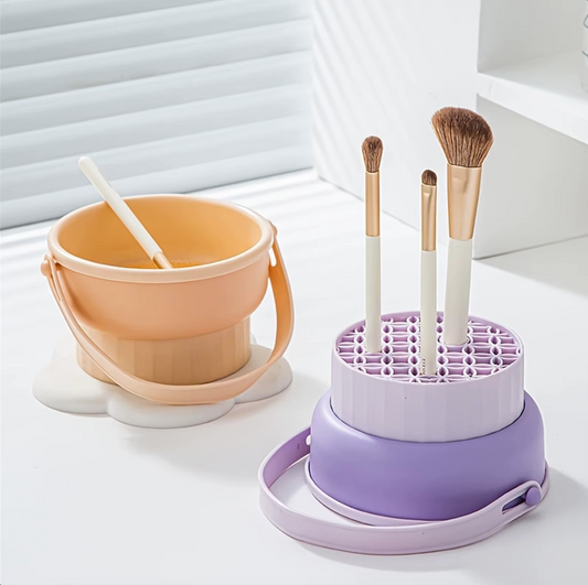 Makeup Brush Cleaning Bowl