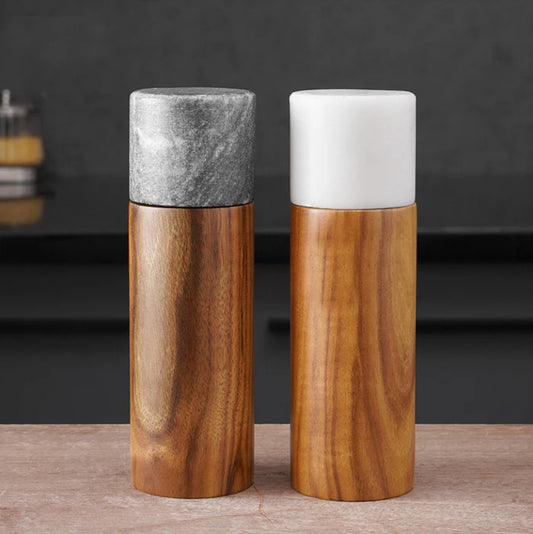 Wooden Salt & Pepper Grinders