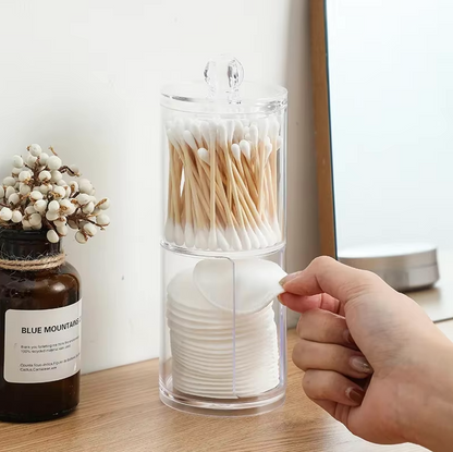 2 Pieces Cotton Pad Holder