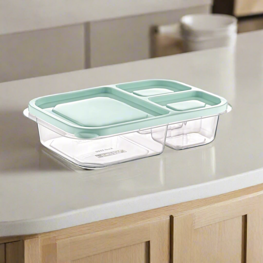 Three Compartments Storage Container – Souksville