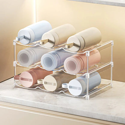 Water Bottles Organizer Stand