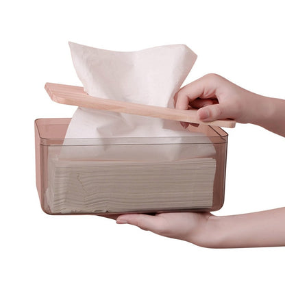 Tissue Box Wood Cover
