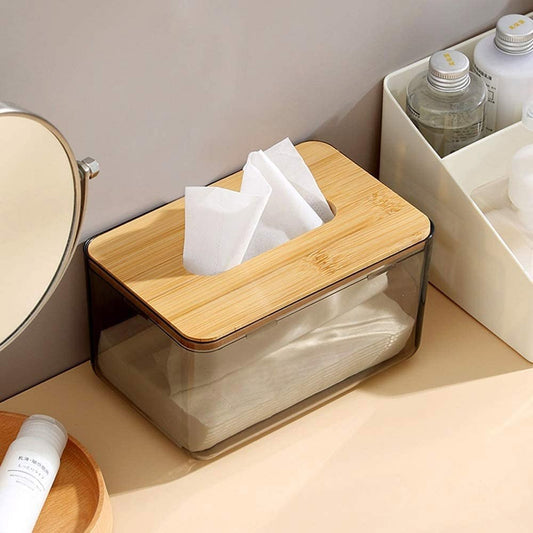 Tissue Box Wood Cover