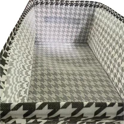 Open Storage Box with Metal Frame (3pcs)