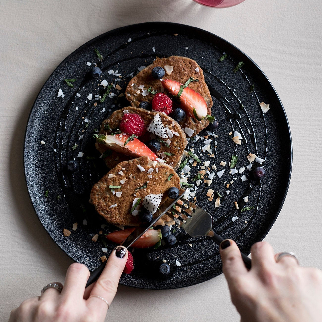 Raw Stone Dinner Plate