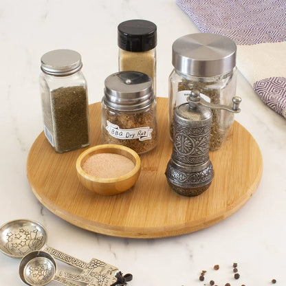 Bamboo Lazy Susan Board