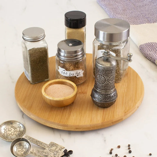 Bamboo Lazy Susan Board