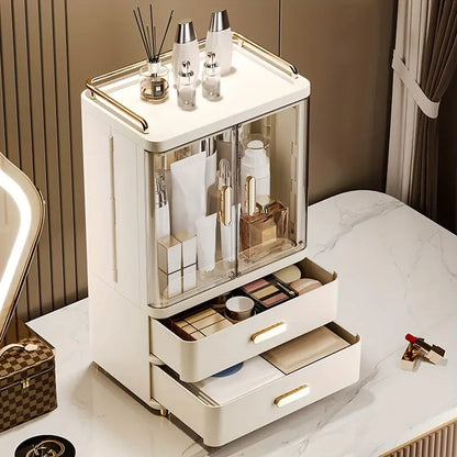 Double-Door Cosmetics Organizer