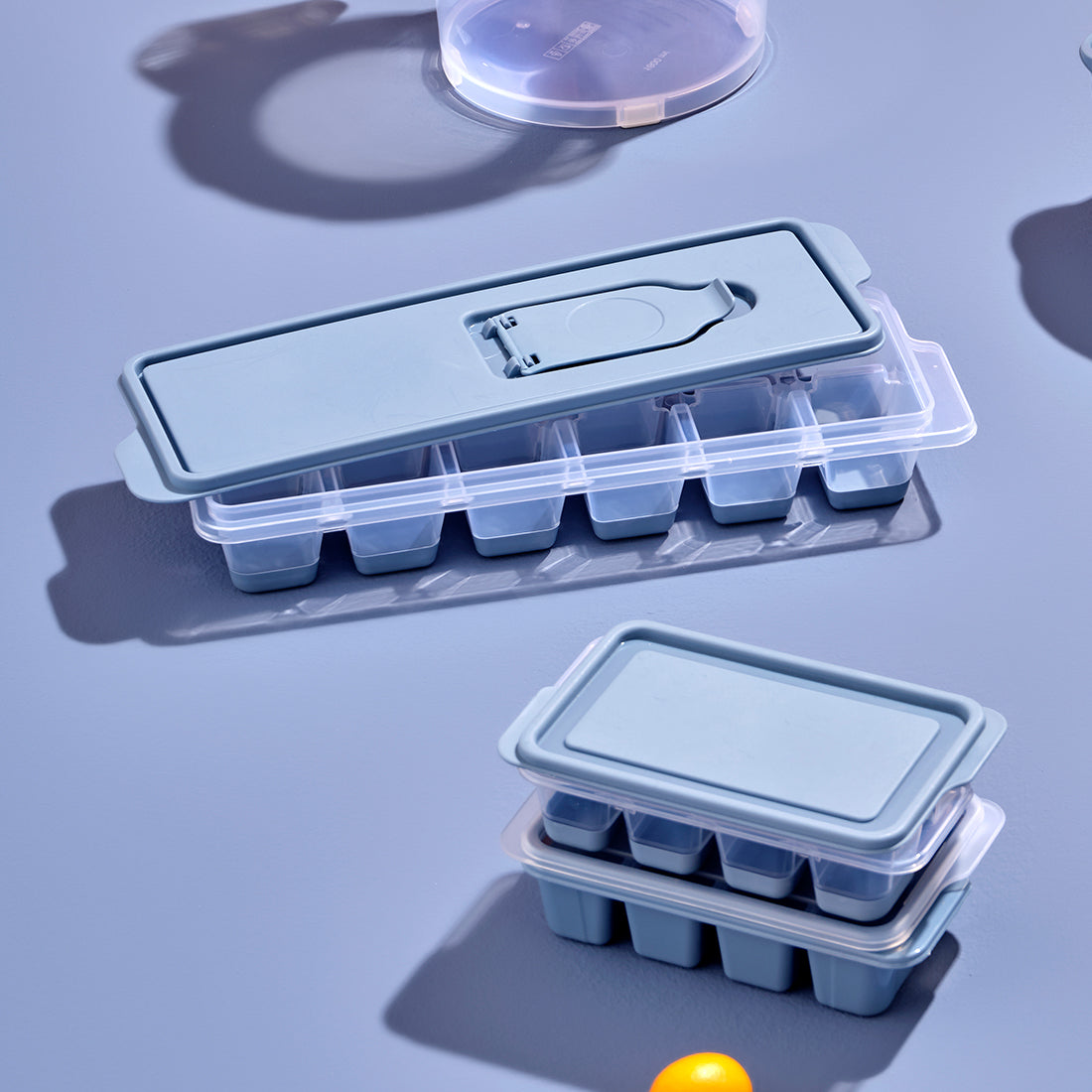 Push Out Ice Cube Silicone Tray