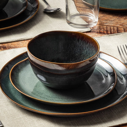 Ocean Blue Glazed Bowl (6 pcs)