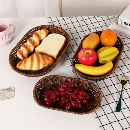 Rattan Bread Basket