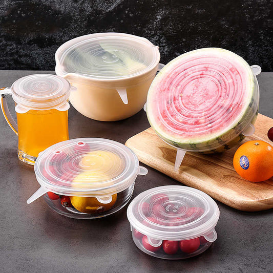 Stretch Silicone Lids (Set of 6)