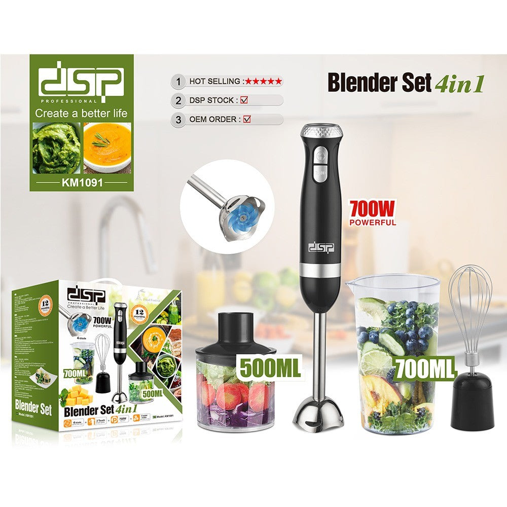 DSP Blender Set 4 in 1 KM1091