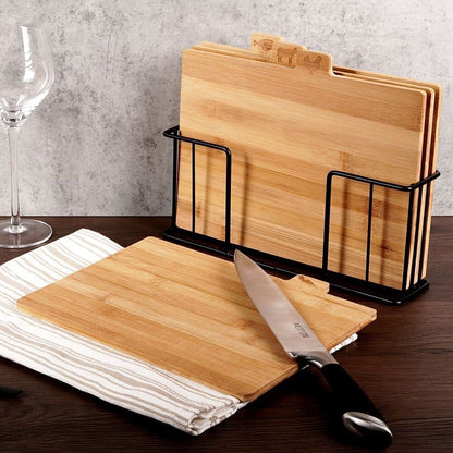 Cutting Boards Set With Stand
