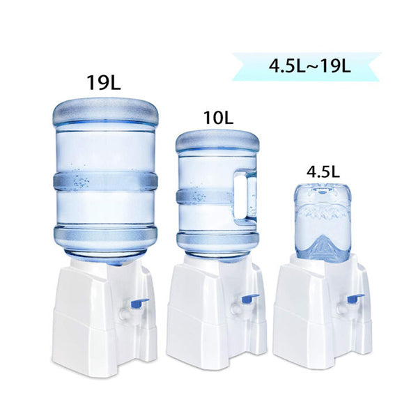 Water Bottle Dispenser Stand (White)
