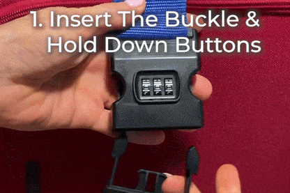 Luggage Belt Strap with Lock