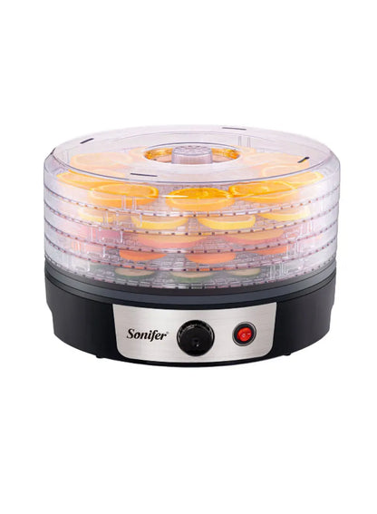 250W Electric Food Dehydrator with 5 Transparent Trays SF-4033
