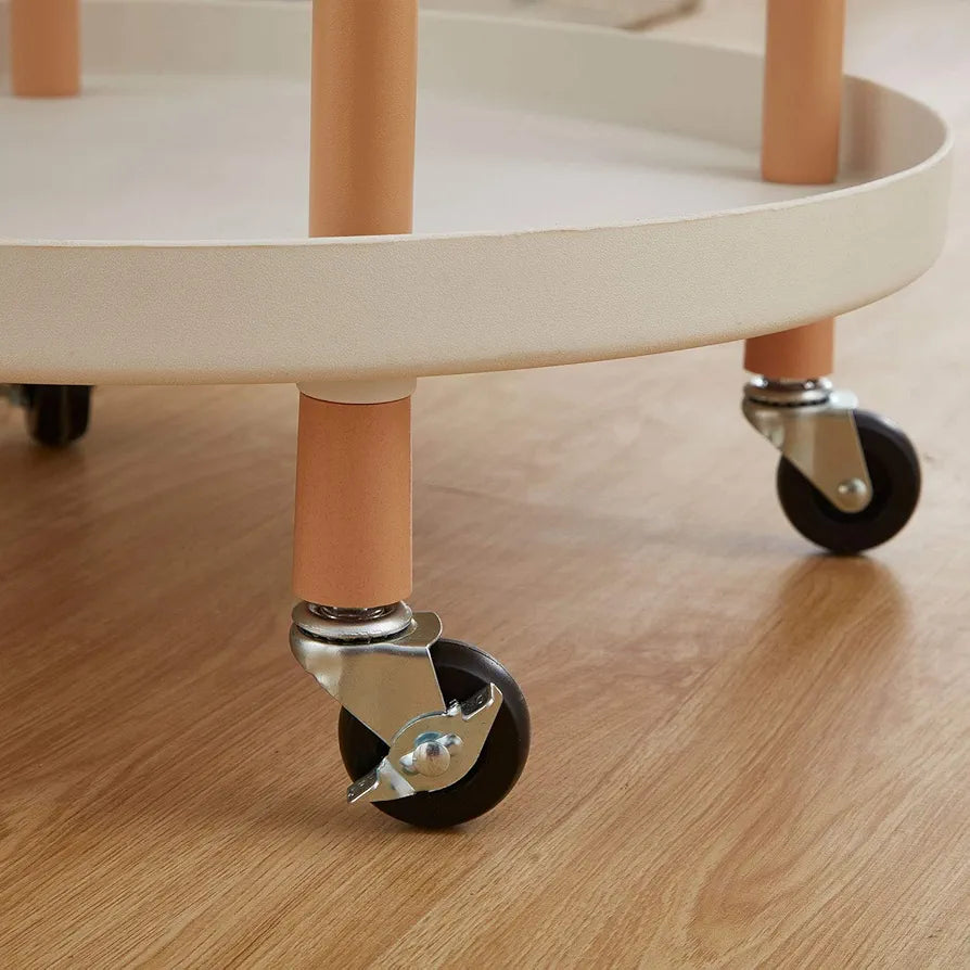 Rotating 3 Tiers Trolly