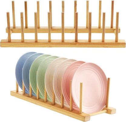 Bamboo Plate Holder