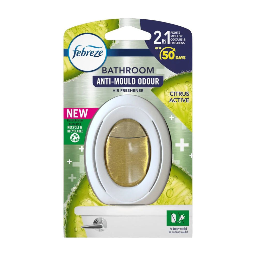 Febreze Bathroom Air Freshener Citrus Anti Mould - 7.5ml