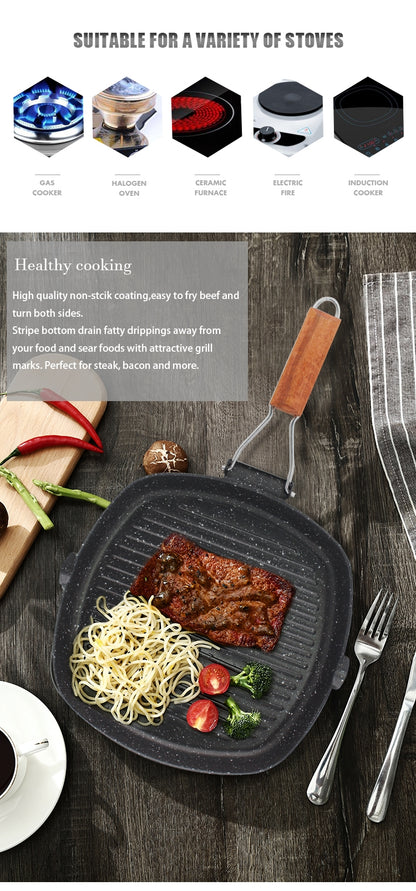 Foldable Handle Pan