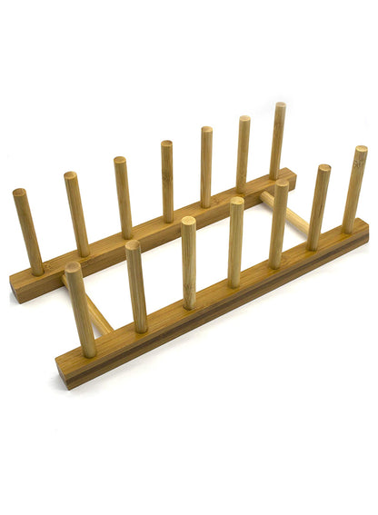 Bamboo Plate Holder