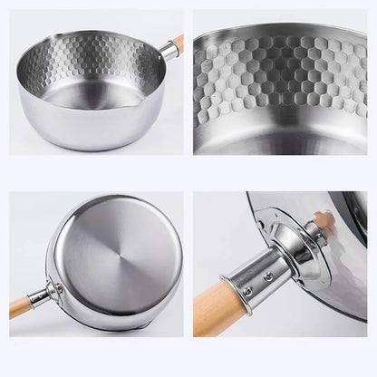 Stainless Steel Milk Pot 16cm