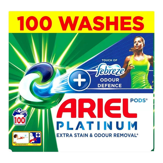 Ariel + Febreze Pods - 100 Wash