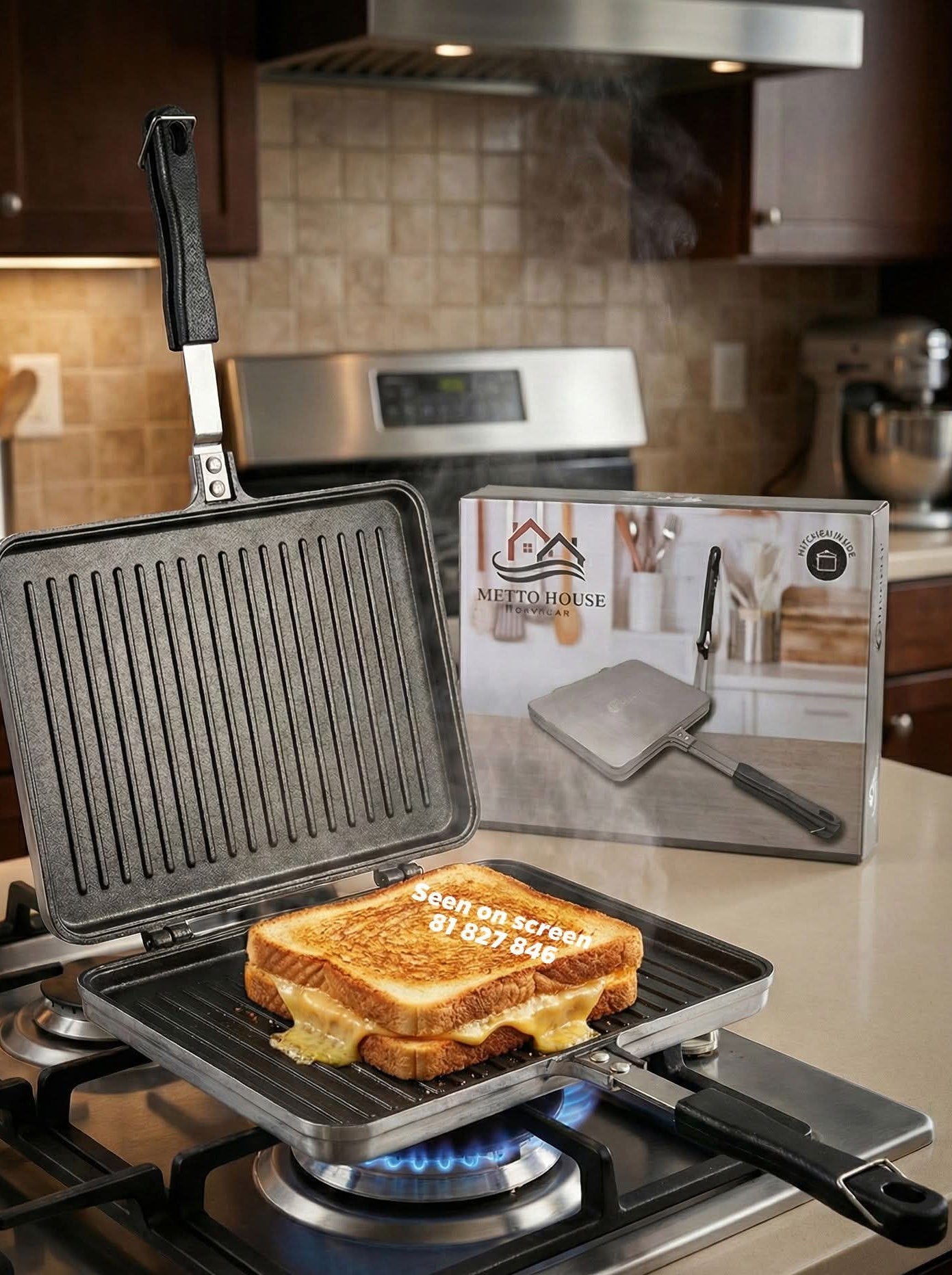 Double Sided Grill pan