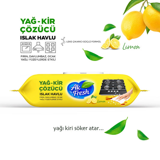 OIL – DIRT REMOVER WET TOWEL