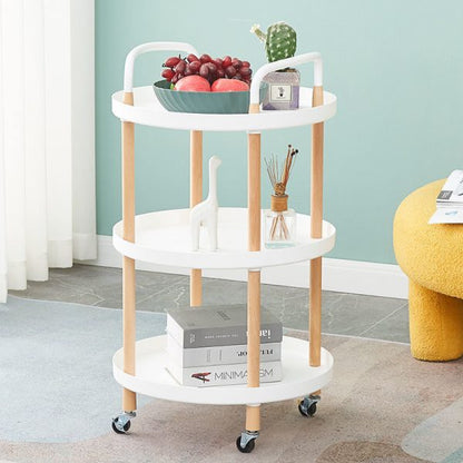 Rotating 3 Tiers Trolly