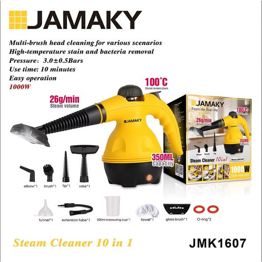 Jamaky JMK1608 Handheld Deep Clean Steamer – 1000W