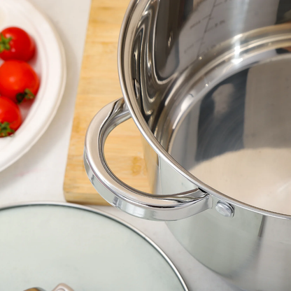 Sonifeir Stainless Steel Cassrole With Lid
